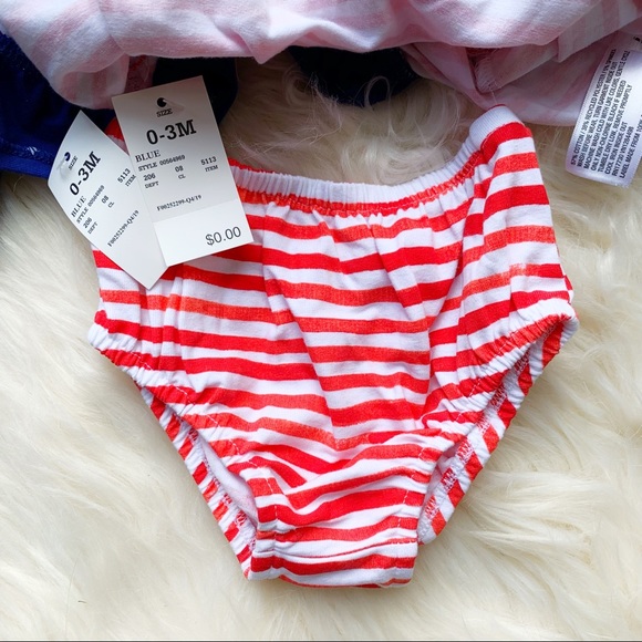 ❤️Cat & Jack❤️0-3m❤️Americana❤️3pc Outfit - Picture 2 of 3
